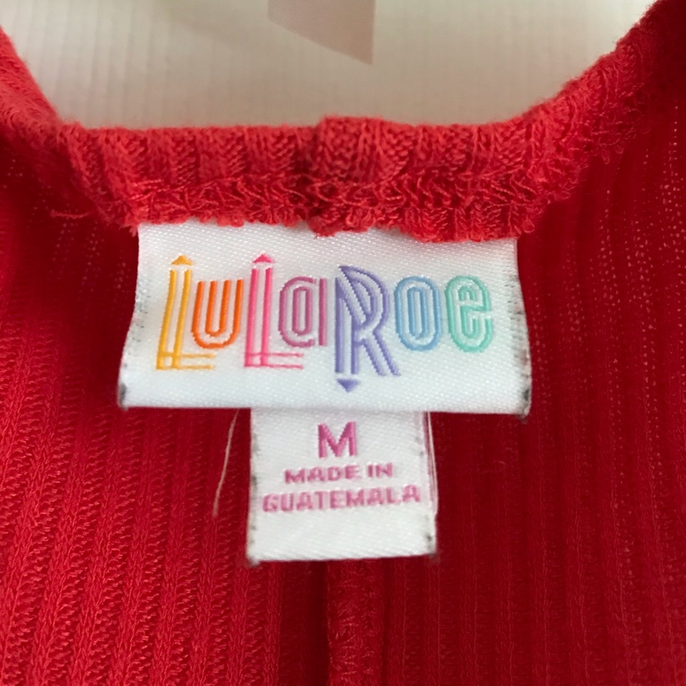 LuLaRoe Long Ribbed Duster Vest - Picture 4 of 5